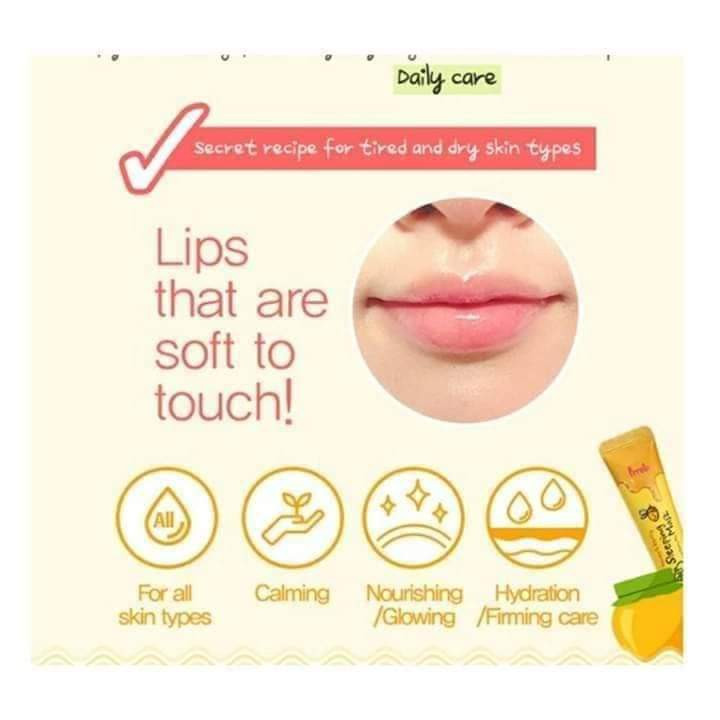 ماسک لب عسل و بری پرتی 🍯