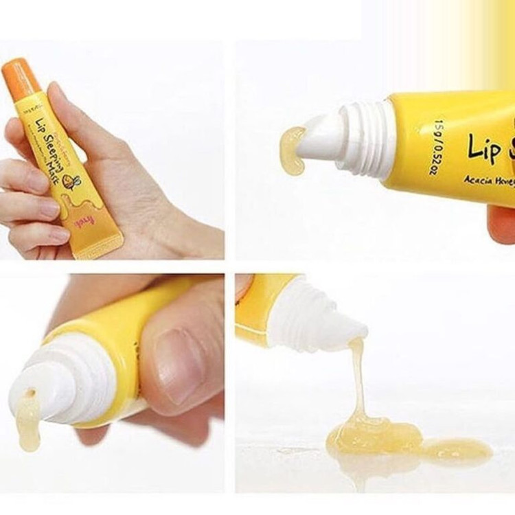 ماسک لب عسل و بری پرتی 🍯