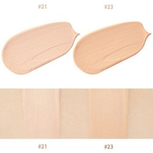 کوشن کره ای اورجینال میشا missha حاوی ضد افتاب ( spf دار ) با خاصیت کاورینگ شماره 21 و 23