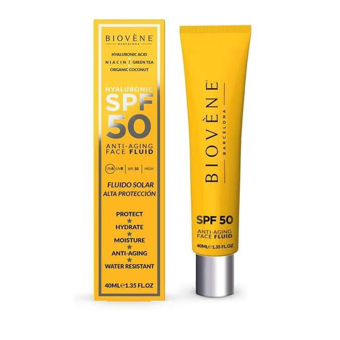 ضد آفتاب بایوون آبرسان و ضد چروک ۴۰ میل biovene spf50